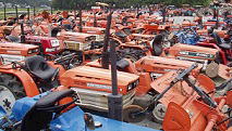 massive stocks of Used Japanese Tractors